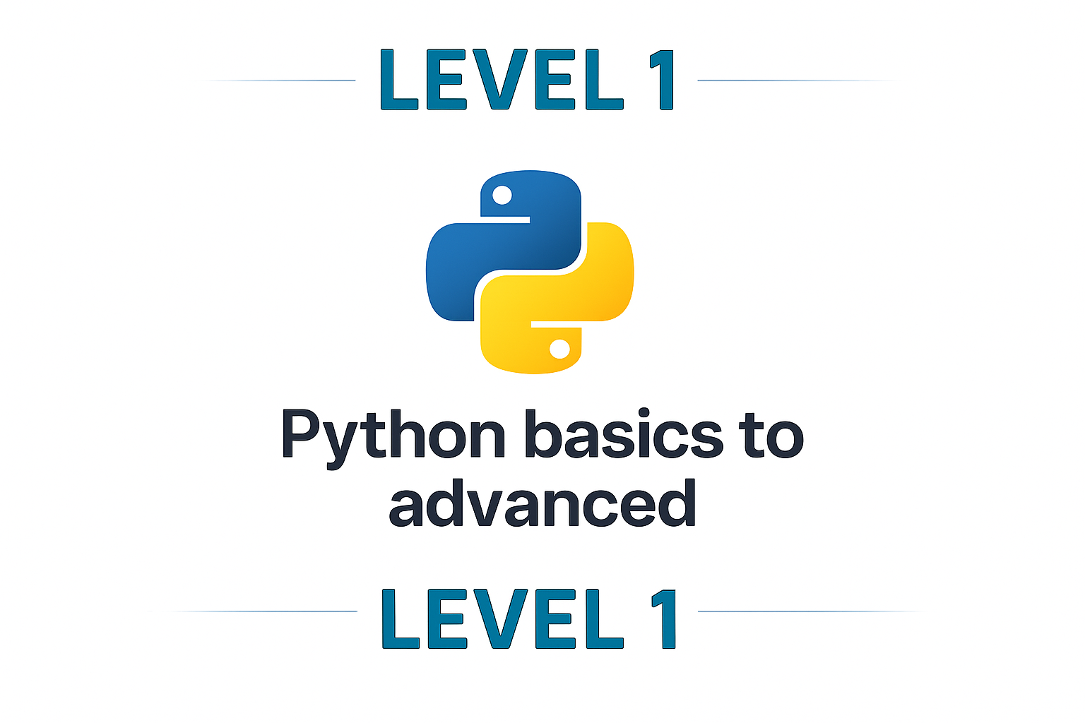 Python basics to advanced